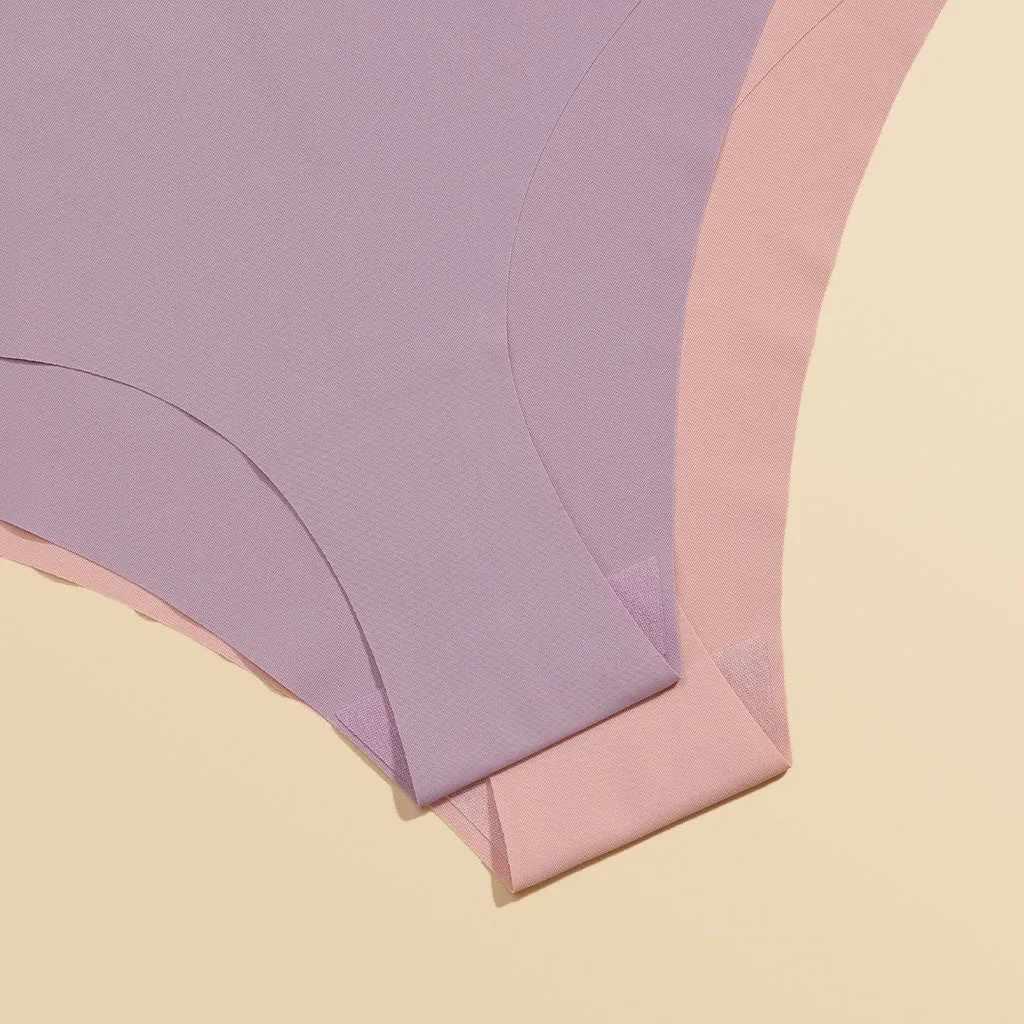 2 Pack Seamless Panties - Low Rise Bikini