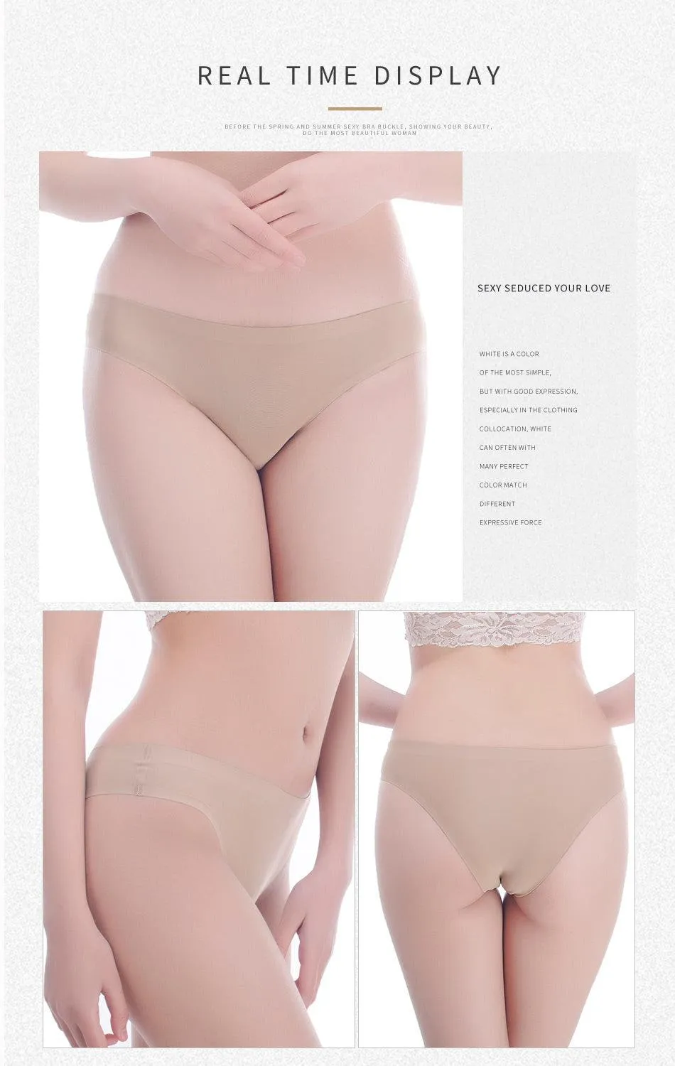 2 Pack Underwear Panties Seamless Big Size Low Rise Sexy Women Ice Silk Bikini Briefs Solid T-Back Tanga Lingerie