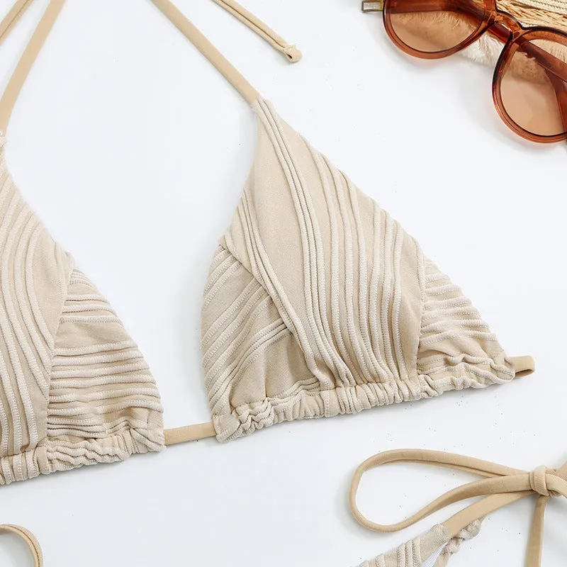 2023 New Sexy Bikini with Strap and Backless Design Swimsuit