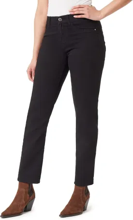 Angels Forever Young Women's 360 Sculpt Mid-Rise Straight Ankle Jeans