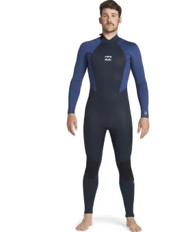 Billabong Mens Intruder 3/2Mm Back Zip Gbs Wetsuit