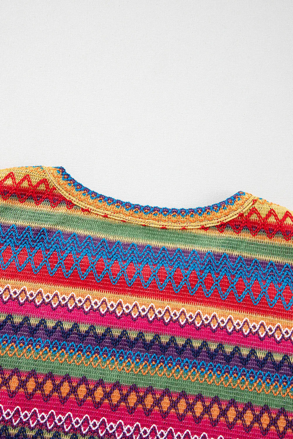 Bohemian Rainbow Sweater