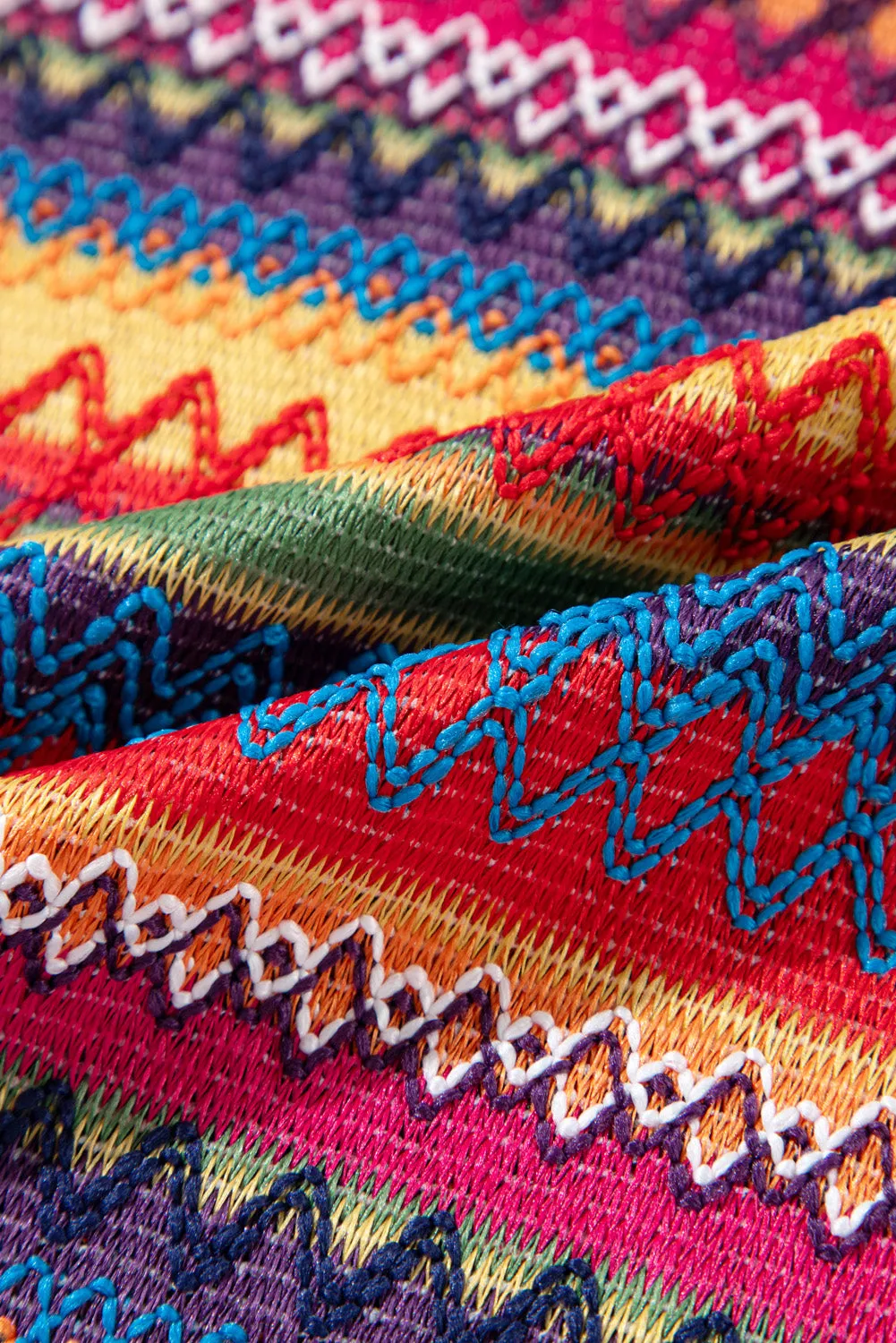 Bohemian Rainbow Sweater
