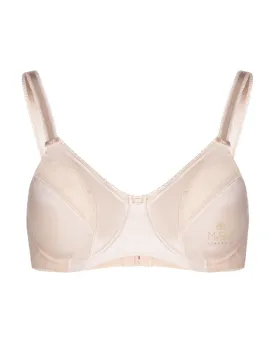 BR100 Floral Imprint 3 Part Cup Underwire Bra