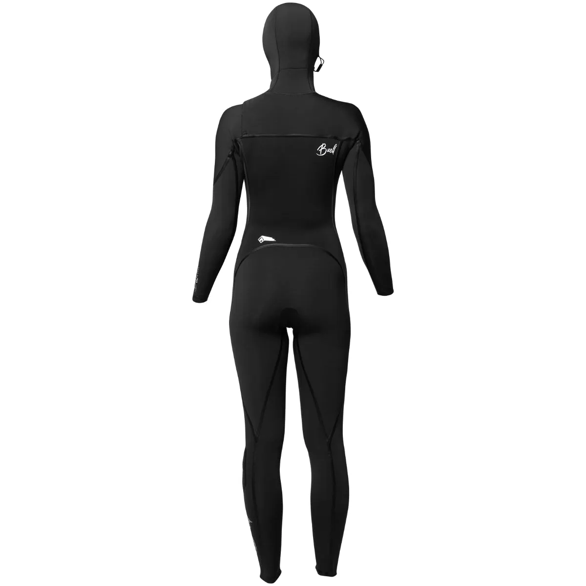 Buell Women's RB2 5/4 Hooded Chest Zip Wetsuit - 2021