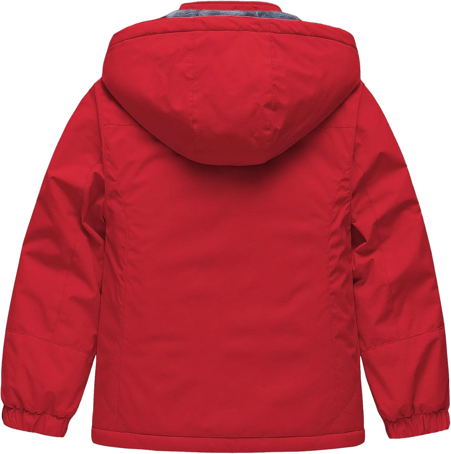 CREATMO US Girl's Waterproof Ski Jacket Warm Winter Snow Coat Windproof Snowboarding Rain Jacket