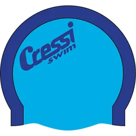 Cressi Bi-Color Silicone Cap azure/blue