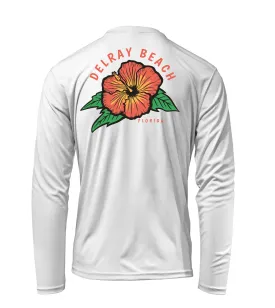 Delray Beach Hibiscus - UV Long Sleeve