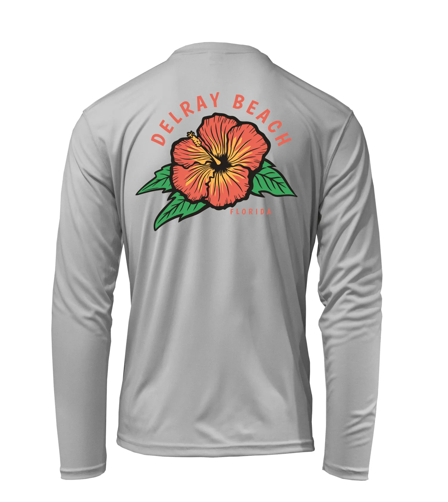 Delray Beach Hibiscus - UV Long Sleeve