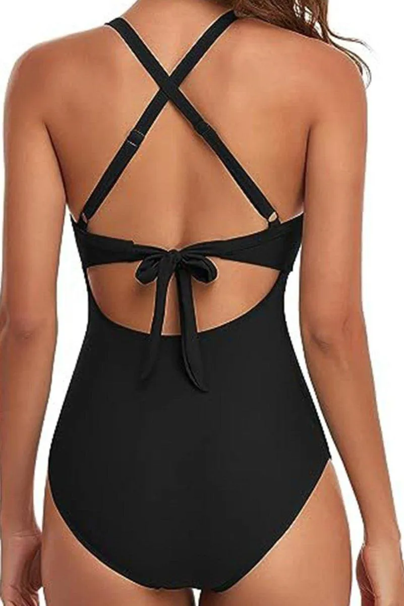 Destiny Crossed Backless Monokini