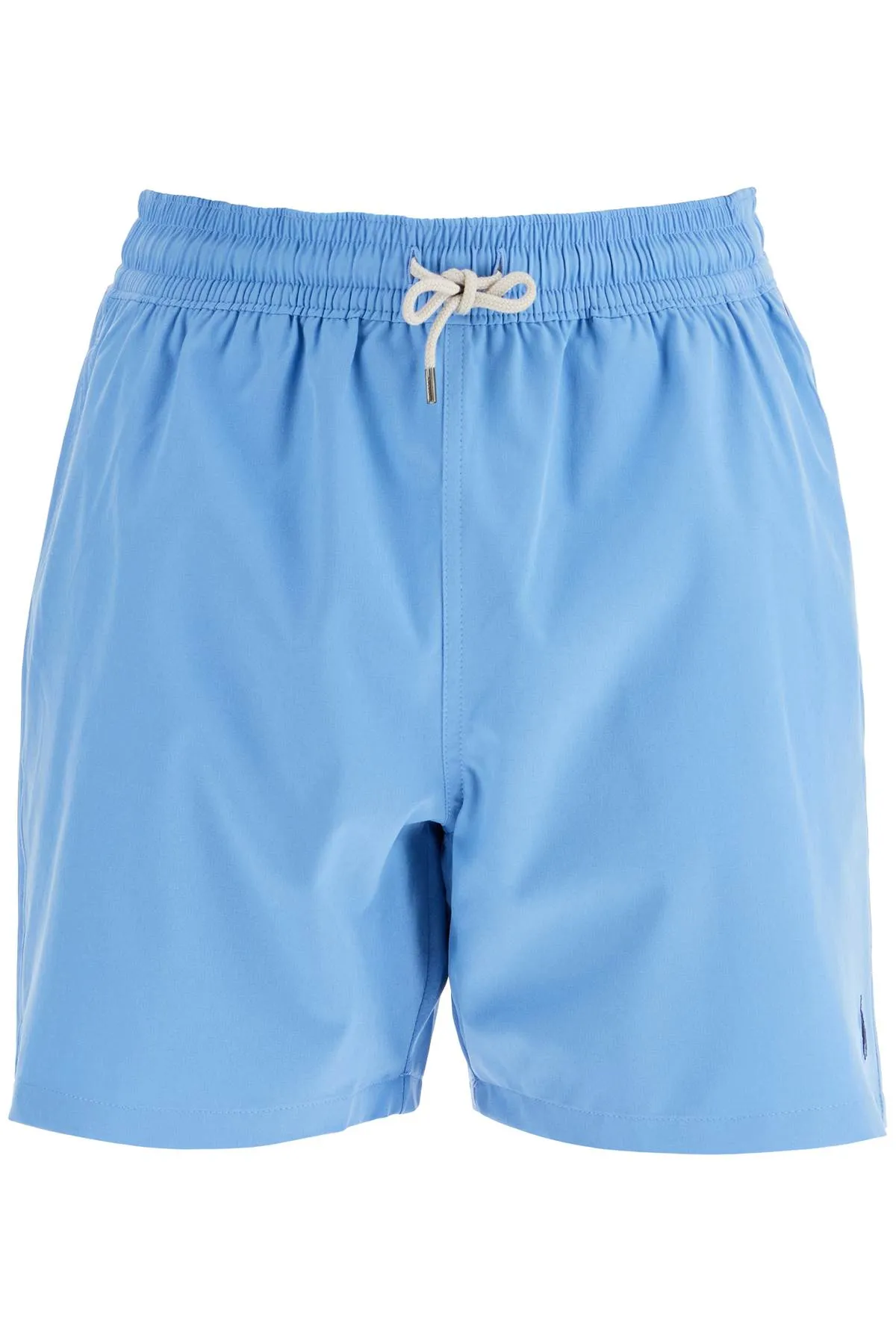 Embroidered Swim Trunks