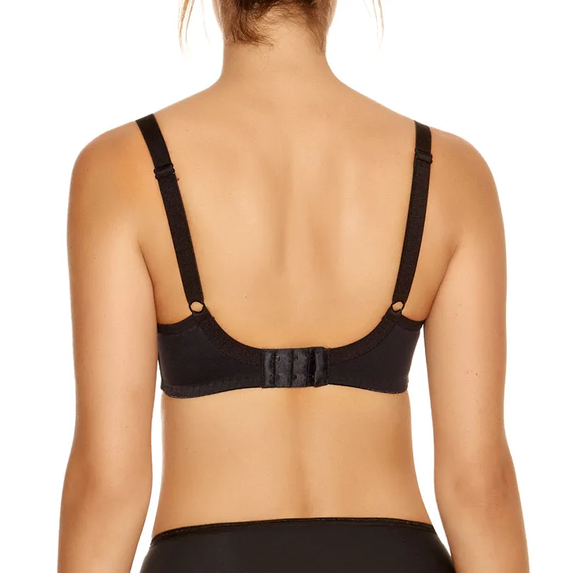 Fantasie Smoothing Seamless Black Underwire Bra