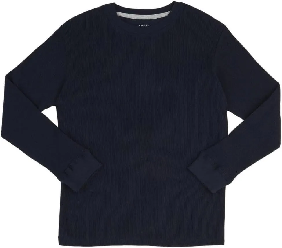 French Toast Boys' Long Sleeve Crewneck Thermal
