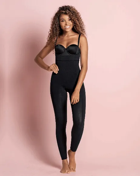 Invisible Body Shaper with Leg Compression and Butt Lifter