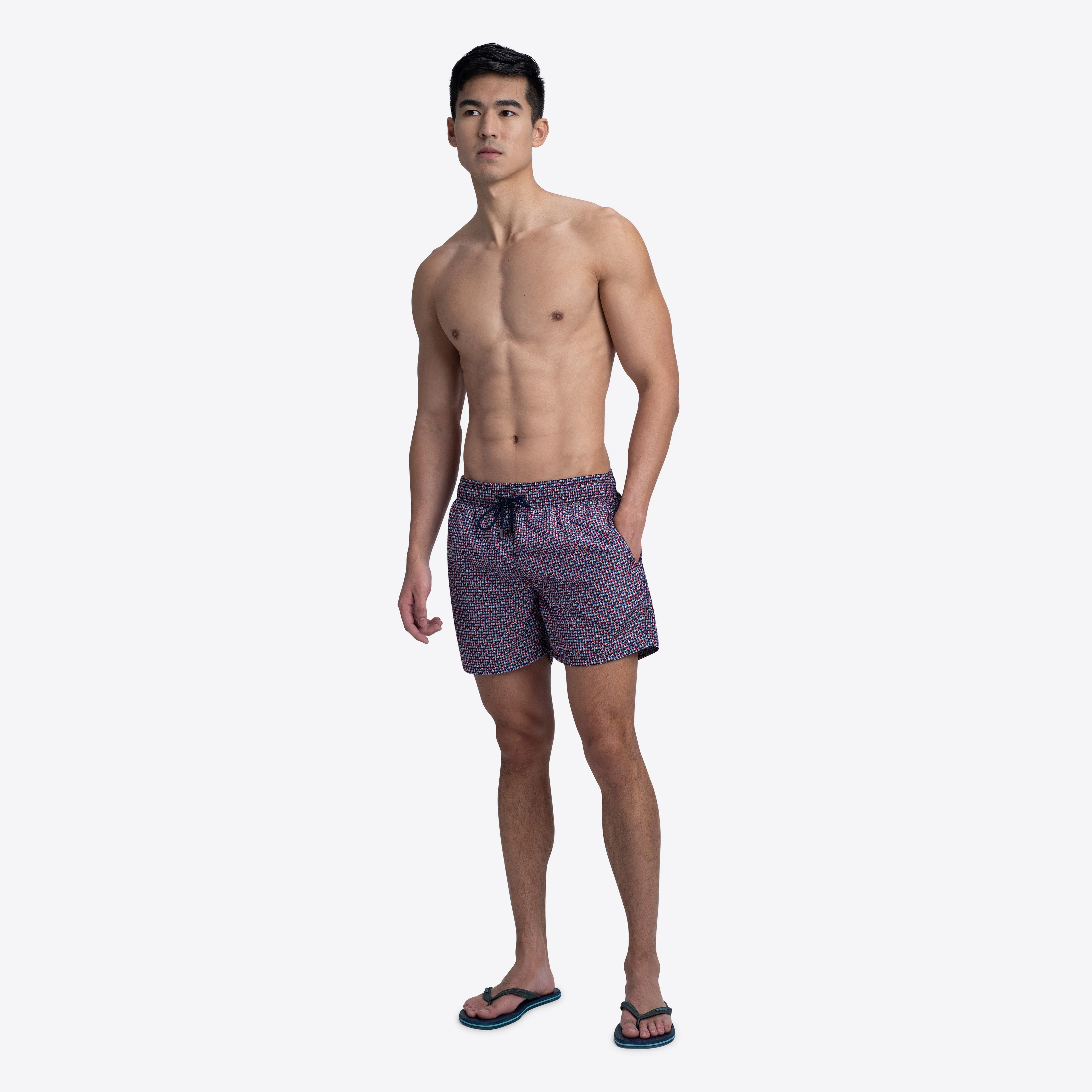 MAX Beach Ball Print Swim Trunks