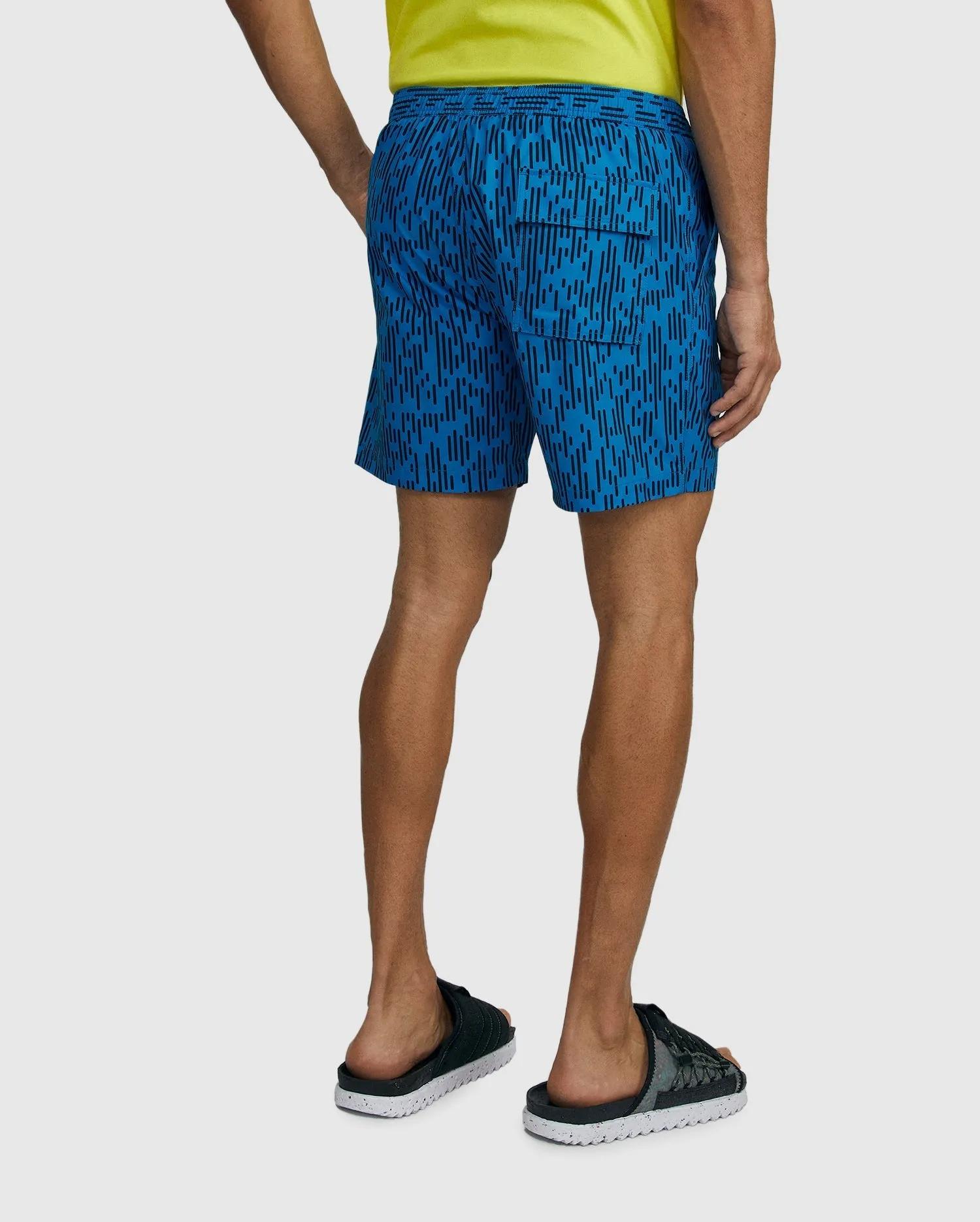 MENS CARSON STRIPE SWIM TRUNKS - B6W325S1PO