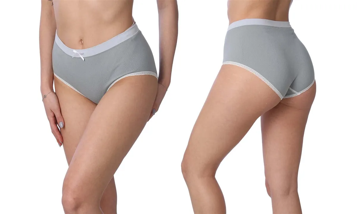 Nylon/Spandex Low Rise Seamless Brief