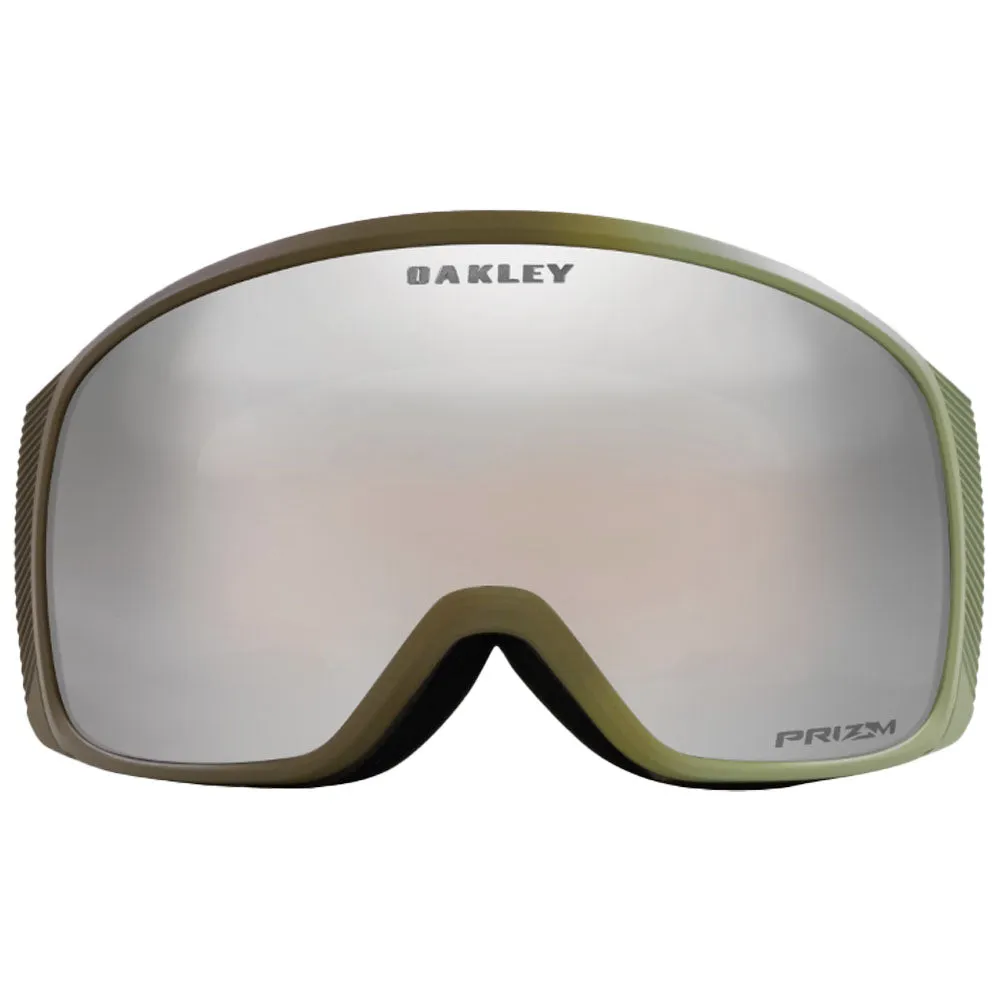 Oakley OO7105-69 Flight Tracker Goggles Prizm Black Iridium Lenses B1b Jade Carafe Strap -