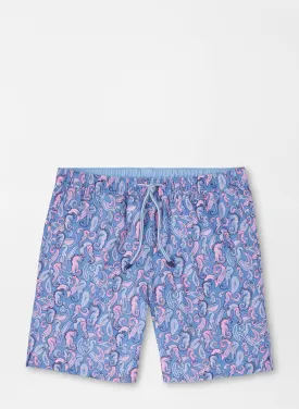 Peter Millar Seahorse Paisley Swim Trunk