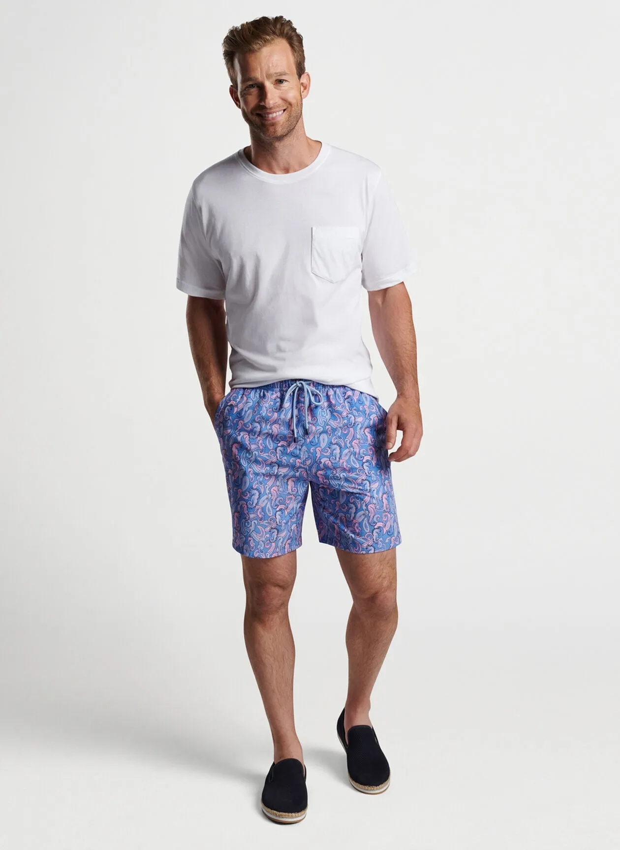 Peter Millar Seahorse Paisley Swim Trunk