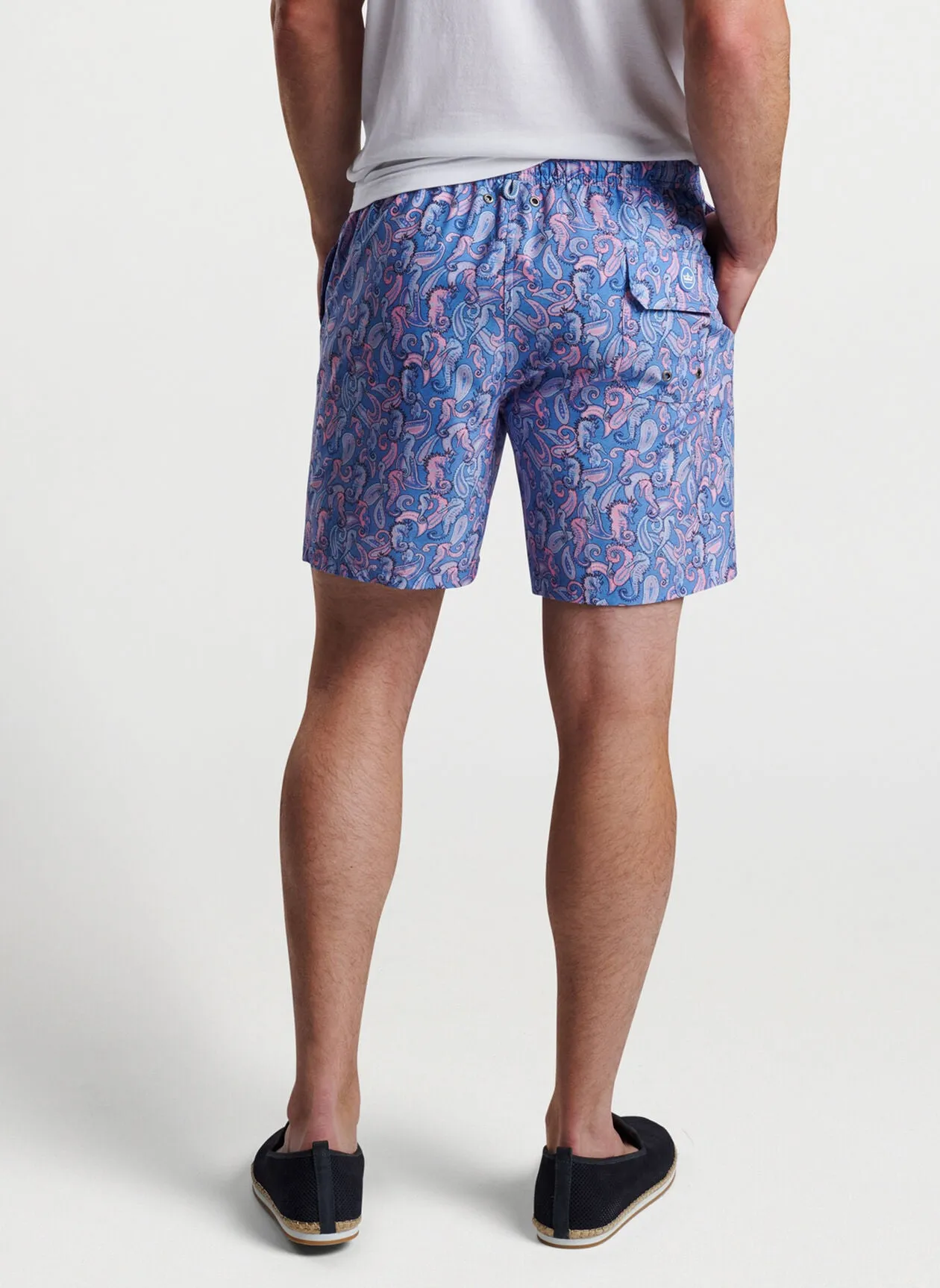 Peter Millar Seahorse Paisley Swim Trunk