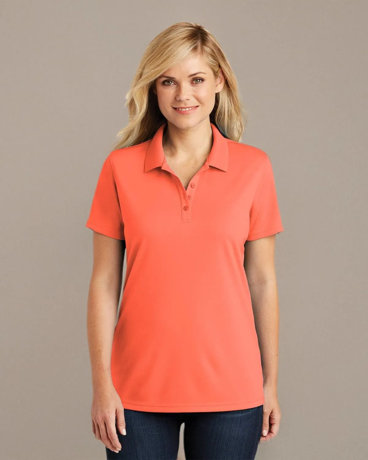 Port Authority Ladies Dry Zone UV Micro-Mesh Polo