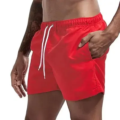 Quick-Dry Swim Trunks for Men