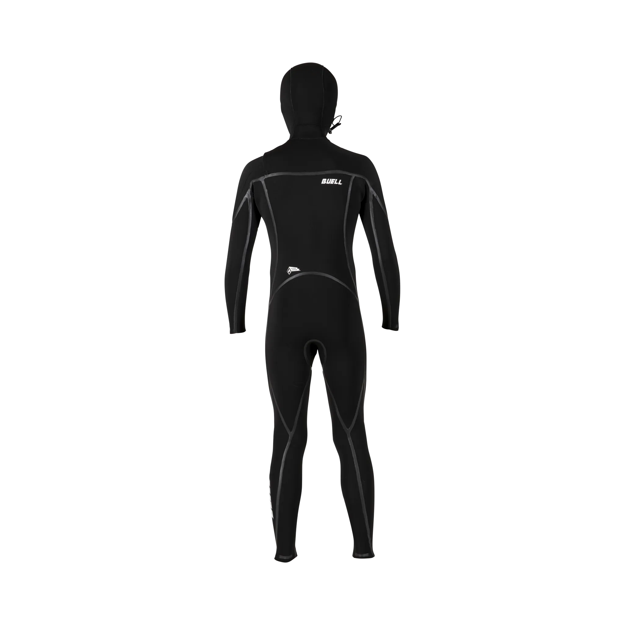 RB2 6/5/4 Hooded Fullsuit Juniors'- Black
