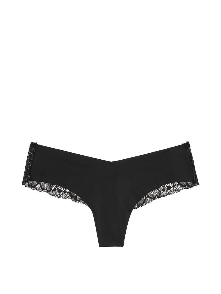 Sexy Illusions by Victoria's Secret No-show Floral Lace Back Thong Panty