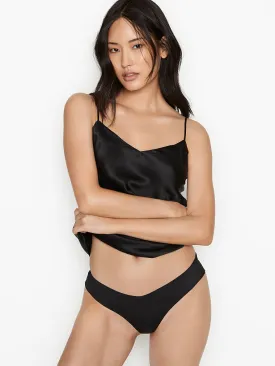 Sexy Illusions by Victoria's Secret No-show Floral Lace Back Thong Panty