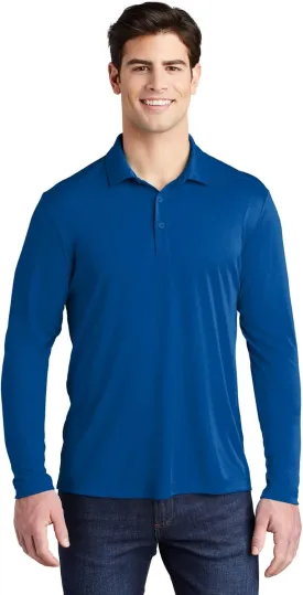 SPORT-TEK Posi-UV Pro Long Sleeve Polo ST520LS