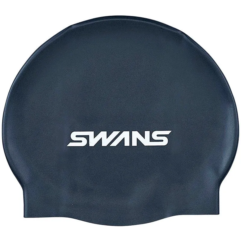 Swans Adult Silicone Cap SA-7R - Black