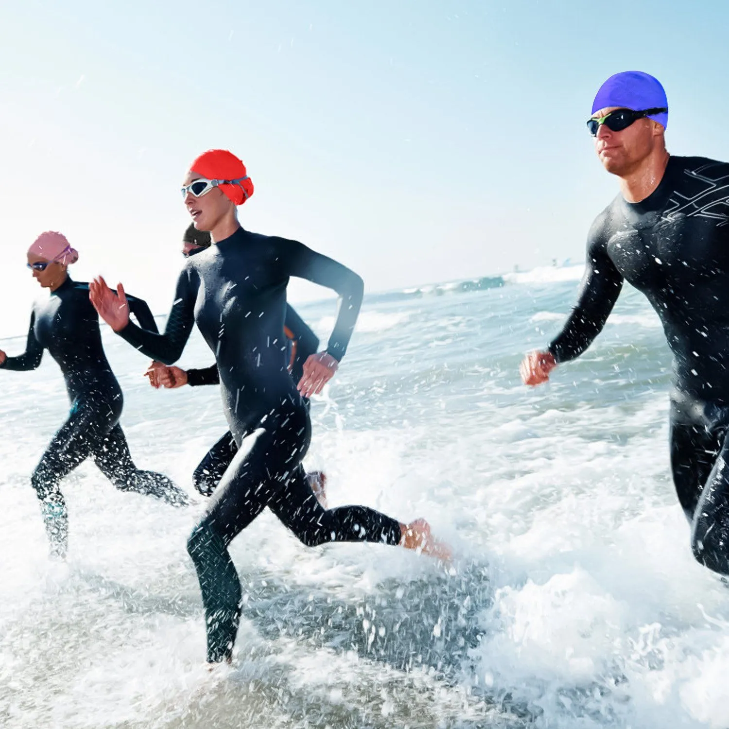 Swimming Cap Waterproof Silicone