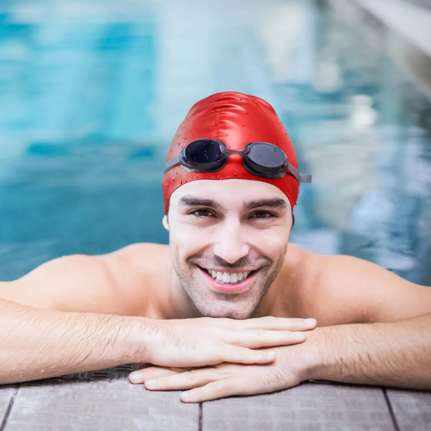 Swimming Cap Waterproof Silicone