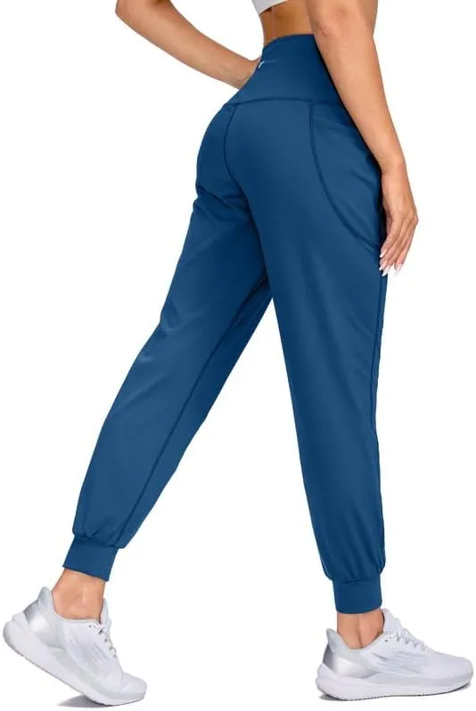 Viodia Women's Joggers with Pockets High Waisted Athletic Workout Yoga Jogger Pants for Women Tapered Sweatpants