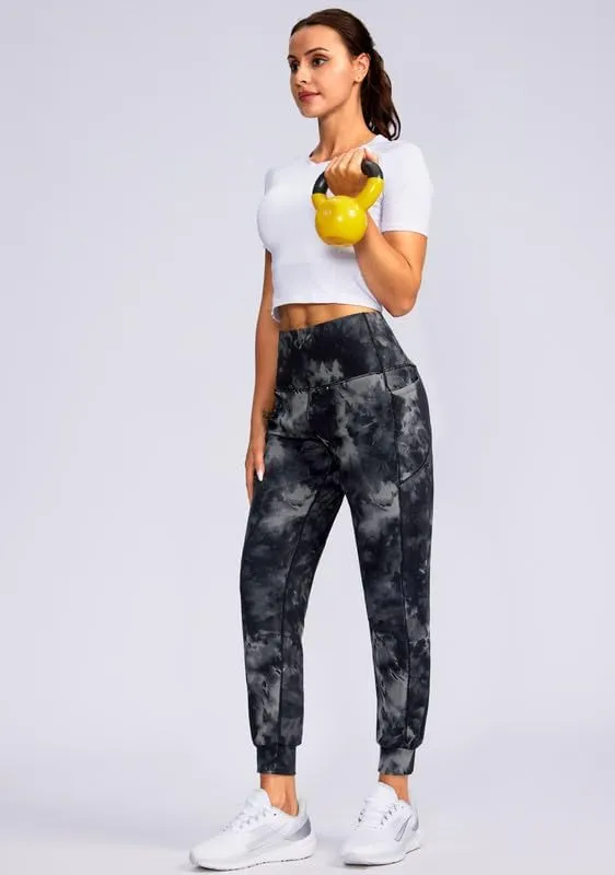 Viodia Women's Joggers with Pockets High Waisted Athletic Workout Yoga Jogger Pants for Women Tapered Sweatpants