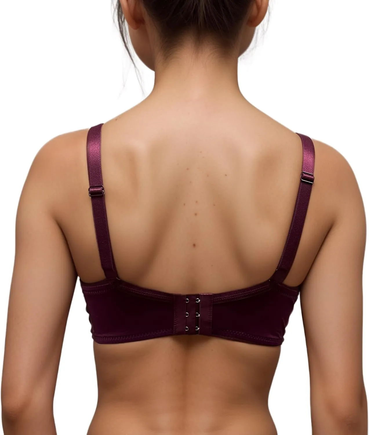 Viola's Secret 6 Pack of Color Print T-Shirt Bras B Cup C Cup and D Cup