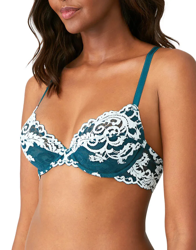 Wacoal Instant Icon Underwire Bra Deep Teal/Blue Glass 851322