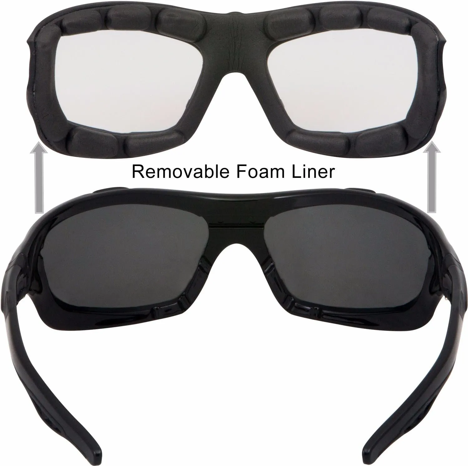 WYND Blocker Polarized Riding Sunglasses Extreme Sports Wrap Motorcycle Glasses