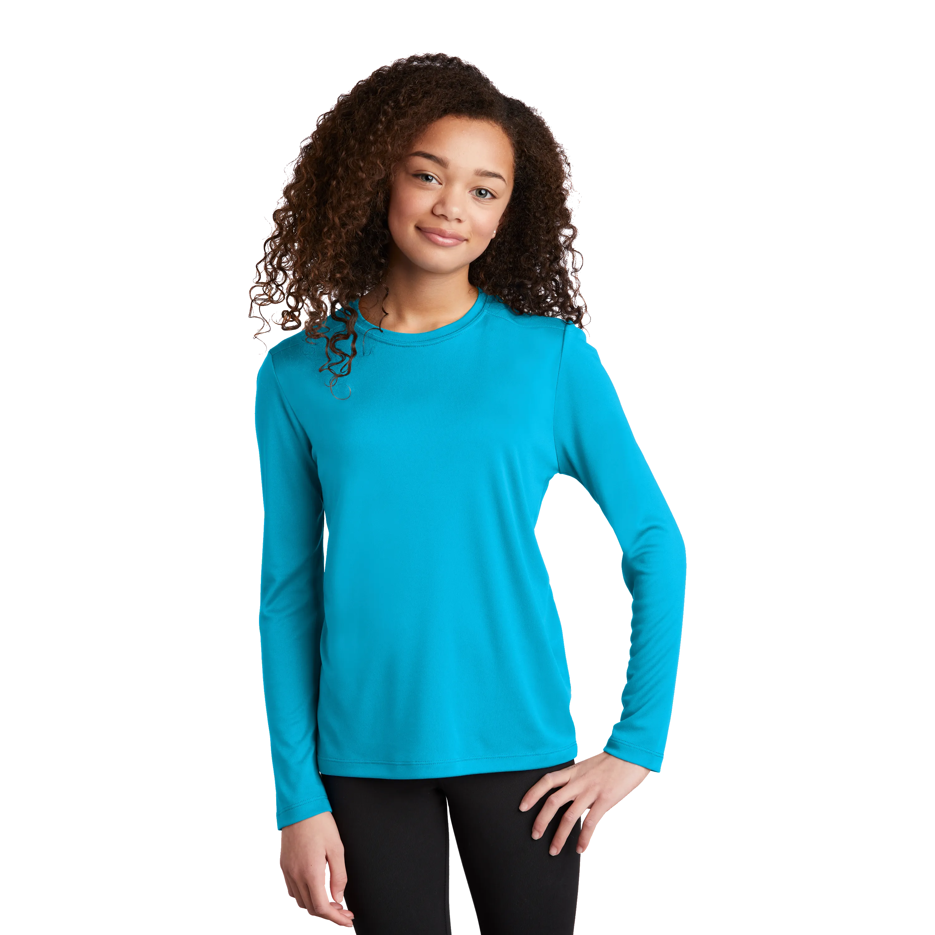 YST420LS Youth Long Sleeve Posi-UV Pro Tee